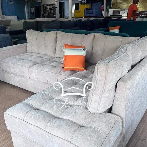 Six seater L shape buttons